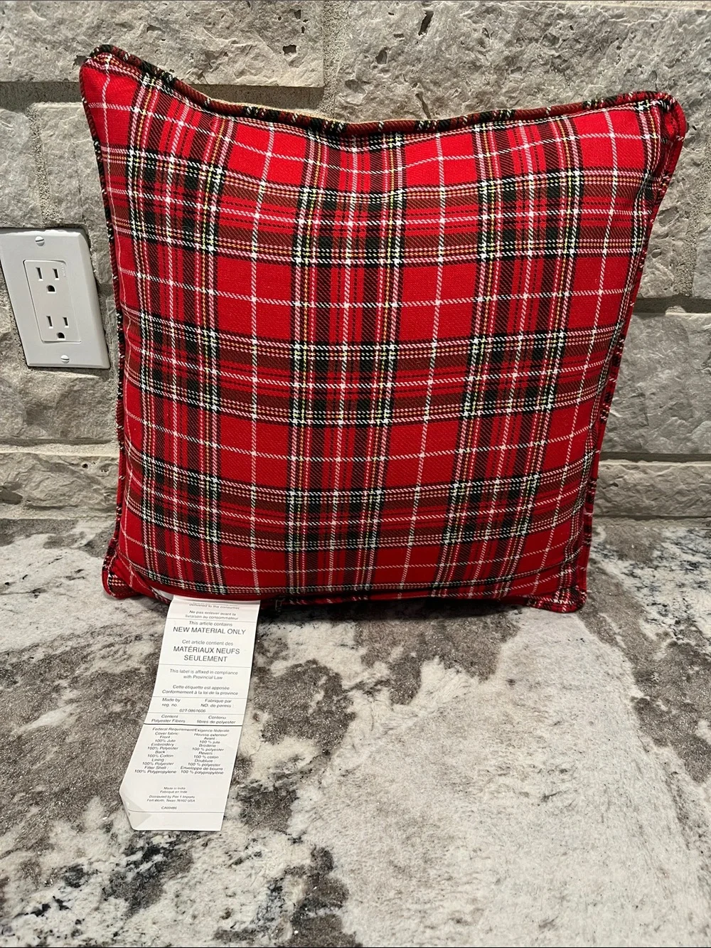 NEW Pair of 2 Pier 1 Burlap 